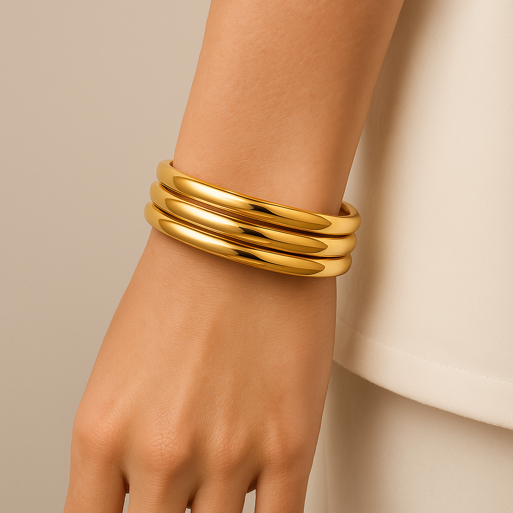18K Gold Plated Bangles