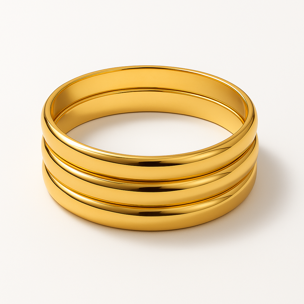 18K Gold Plated Bangles