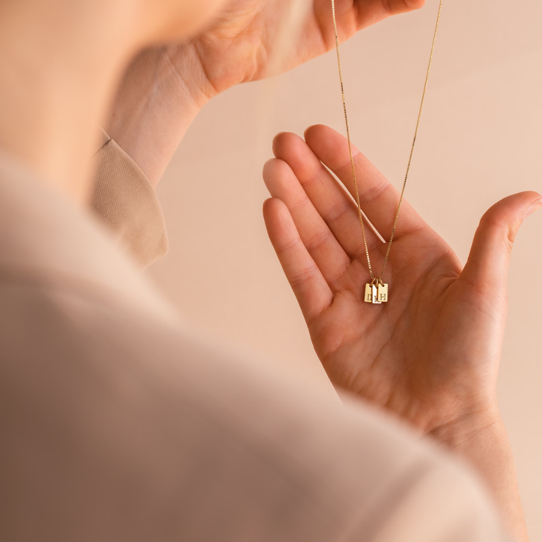 Dainty Initial Necklace