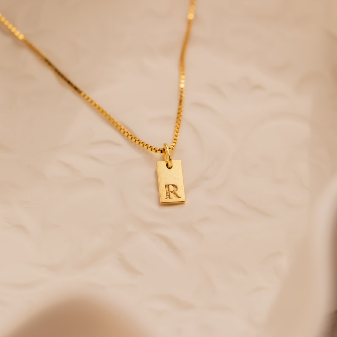 Dainty Initial Necklace