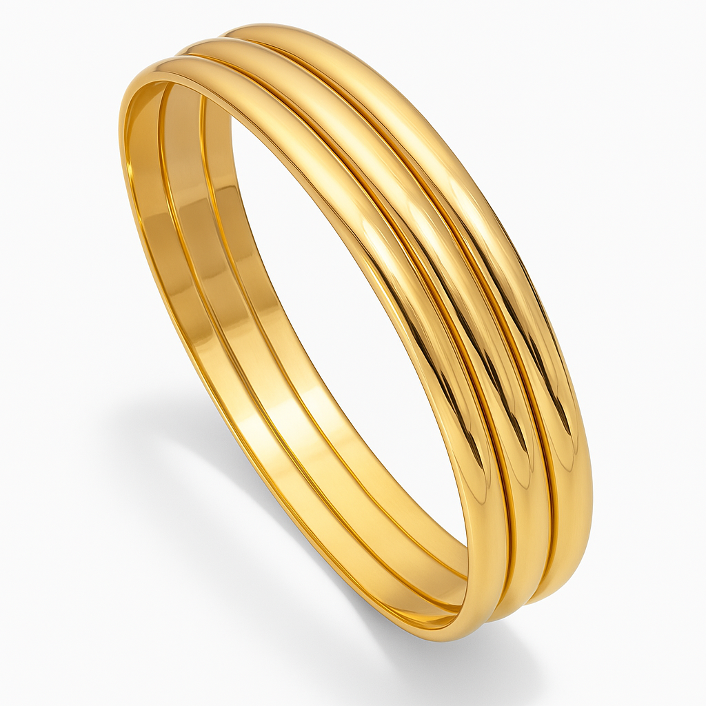 18K Gold Plated Bangles