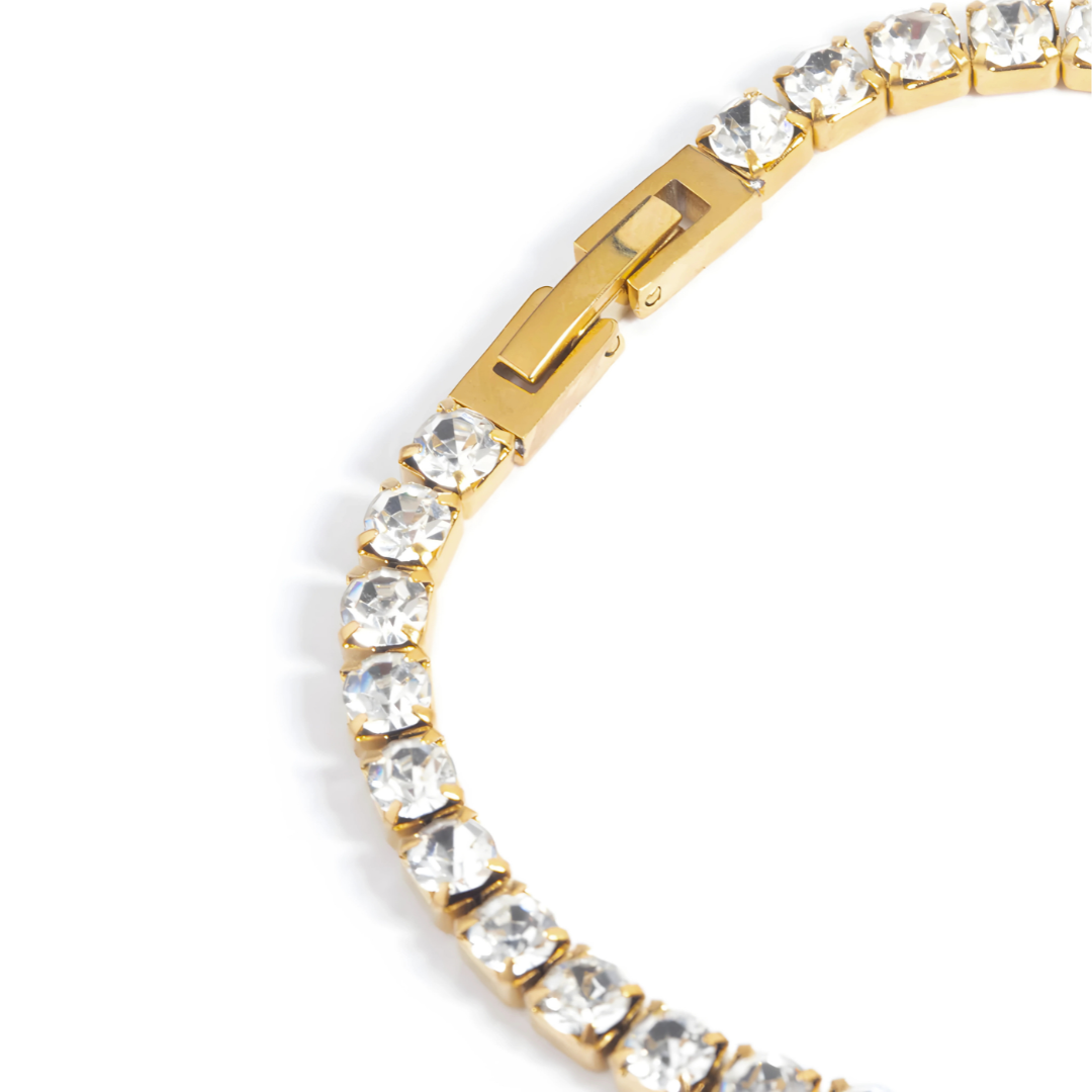 Classic Tennis Diamond Necklace