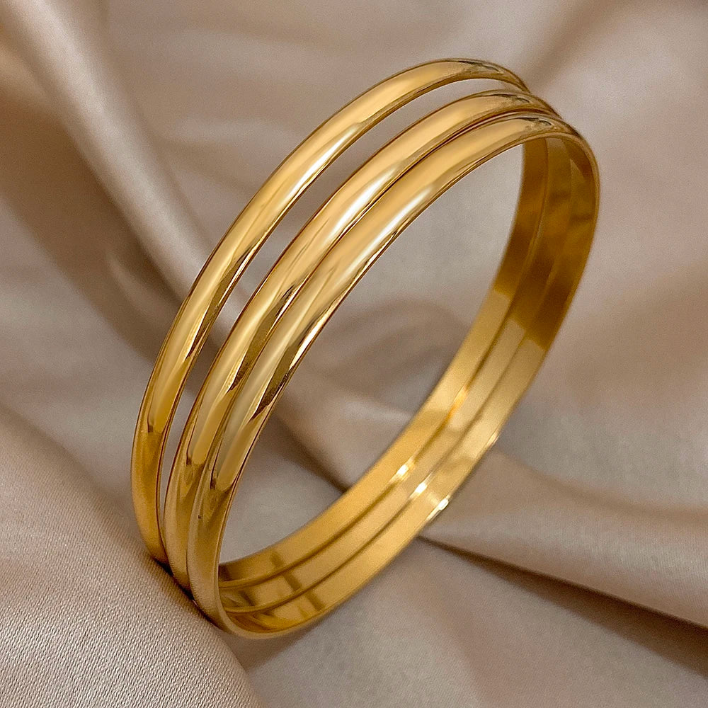 18K Gold Plated Bangles