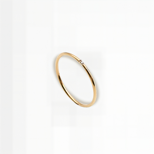Petite Gold Vermeil Ring