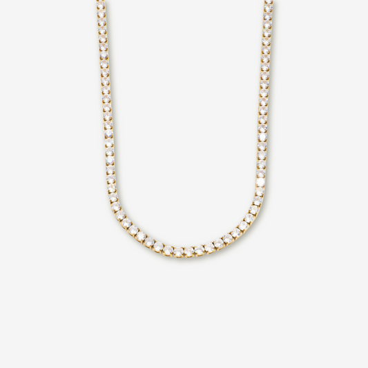 Classic Tennis Diamond Necklace