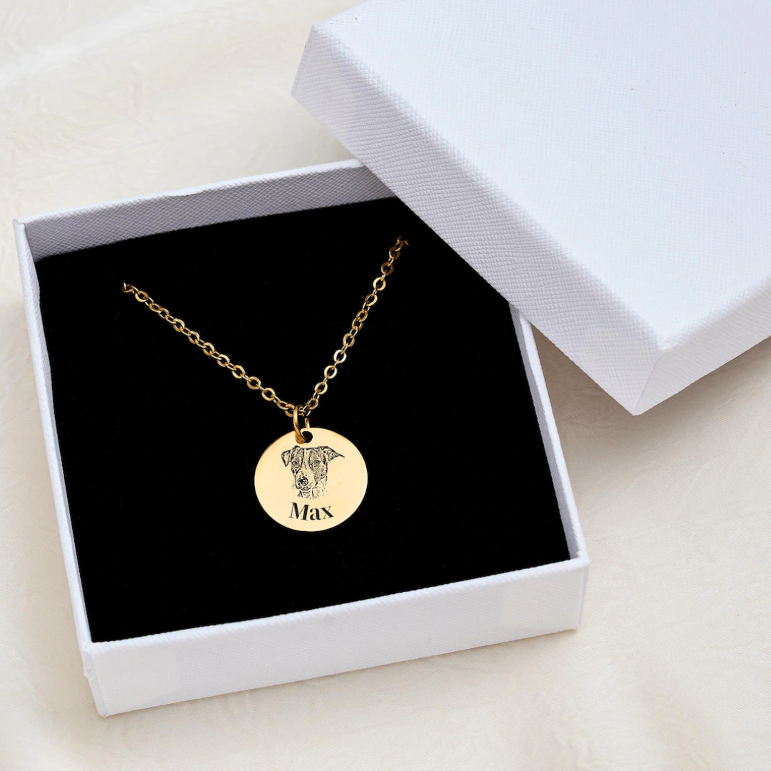 Personalized Pet Engraved Necklace